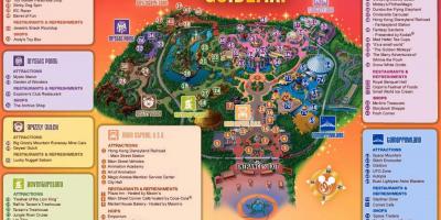 Sa hong kong Disneyland mapa